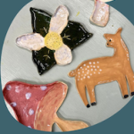 Family Clay Play - Elk and Deer Antlers